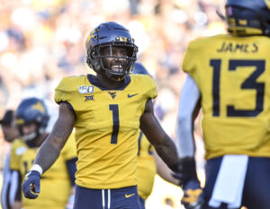 West Virginia receiver T.J. Simmons takes winding road to get to breakout game vs. Texas